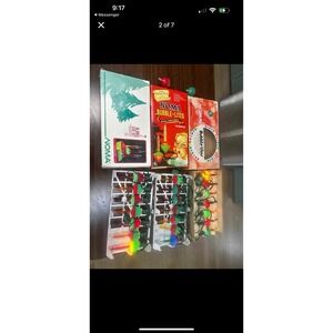 3 Boxes Of Working Vintage Noma Bubble Lights‎